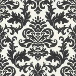 Rasch Papír Tapéta Black And White Classic Minta, 53 Cm X 10, 05 M