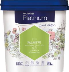 Poli-Farbe Platinum színes beltéri falfesték P50 Palástfű, 5l