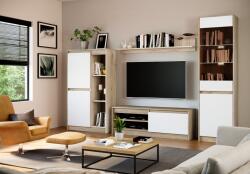 IRIM City 6053 Nappali Fal 260x35x180 Cm Arwen Tölgy - Fehér (6053)