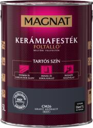 Poli-Farbe Magnat Kerámiafesték 5l Beltéri Falfesték Grafit Antracit Cm26