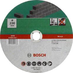 Bosch Vágótárcsa Kőhöz 230x3, 0mm Egyenes (2609256331)