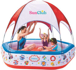 SunClub Vidámpark Gyermekmedence Napernyővel - 223x208x163 cm