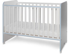 Lorelli Sweet Dream kiságy 60x120 - White Baby Blue - pepita - 53 990 Ft