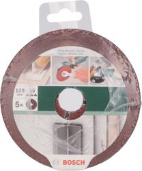 Bosch Csiszolókorong Készlet 5 Db D: 125mm G: 36mm Sarokcsiszolóhoz (2609256250)