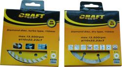 Craft Gyémántvágótárcsa, Szegmentált 110mm
