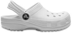 Crocs Crocs, Sarokpántos crocs papucs perforációkkal, Fehér, 29-30 EU (206991-100-29-30)