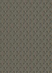 Erismann Vinyl Felületű Vlies Tapéta 10346-15, Legyező Mintás, Arany-fekete