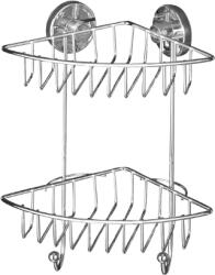 WENKO Vacuum-loc Sarokpolc 2 Részes Krómozott