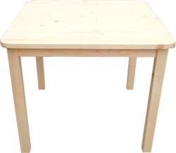 Hazai kert Gyerek Asztal Fából, 52x62, 5x62, 5cm Kezeletlen Fenyő