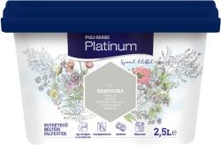 Poli-Farbe Platinum Színes Beltéri 2, 5l H20 Hamvaska Diszp. Falfesték