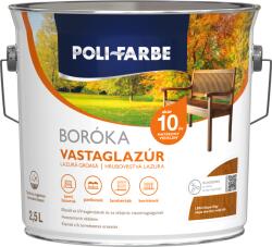 Poli-Farbe Boróka Oldószeres Vastaglazúr 2, 5l Lb04 Világos Tölgy