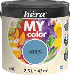 Héra My Color beltéri falfesték lazurit kék, 2, 5l