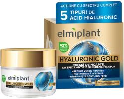 elmiplant Hyaluronic Gold éjjeli arckrém, Nőknek, 50 ml