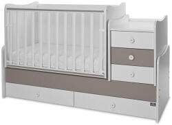 Lorelli Maxi Plus kombi ágy 70x160 - White & amp; String ÚJ