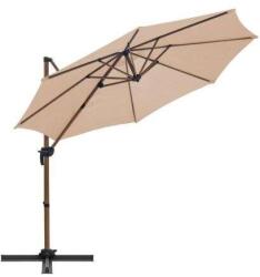 Mirpol Roma Karos Napernyő - 300 cm, Bézs