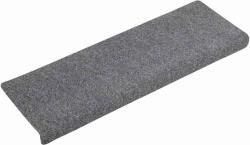 vidaXL 30 db világosszürke öntapadó lépcsőszőnyeg 65x21x4 cm 3365694 (3365694)