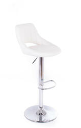 G21 Bárszék G21 Aletra műbőr, steppelt fehér - 2. minőség