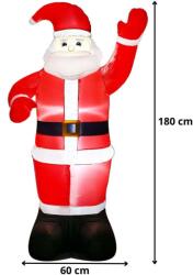 SPRINGOS led fénydekoráció " mikulás" 180 cm (CL4057)
