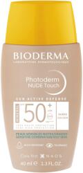 BIODERMA Photoderm Nude Touch Mineral SPF 50+ Napvédő folyadék, arany árnyalatú, vegyes és zsíros bőrre, 40 ml
