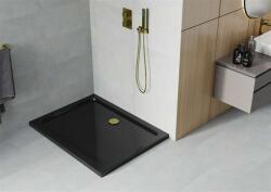 Mexen Slim Akril Zuhanytálca - 120x100 cm - Fekete (5907709152007)