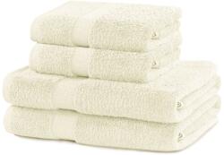 DecoKing Törölköző MARINA krémű pamut 2*70x140+2*50x100 DecoKing