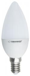 Esperanza ELL144 C37 4W E14 LED izzó - Meleg fehér (ELL144)