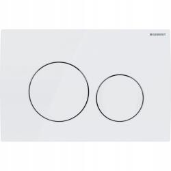 Geberit Delta 20 WC-öblítő gomb, fehér-alpin, műanyag, Duofix UP100-hoz (115.127.11.1)