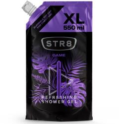 STR8 Game zuhanyzselé utántöltő, Férfi, 550 ml