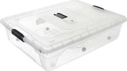 Orion Gurulós doboz, fedéllel, átlátszó (6270-uniw)