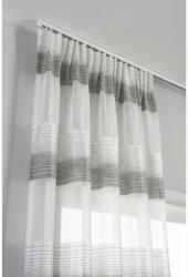  Fedecor Luna - Komplett Függönysín 1 Soros Szett Nehéz Függönyökhöz 600cm, Fehér (L1F600)