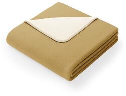  Takaró VIRKKUU mustársárga sima 150x200