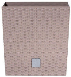 Prosperplast Ghiveci RATO LOW + depozit mocca 40cm
