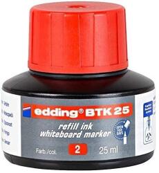 edding BTK25 tinta fehér táblához, piros (4-BTK25002) (4-BTK25002)