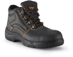 TOP Munkavédelmi Bakancs Work fekete bőr S3 SRA TOP_WORK 44-es (TOP_WORK-44)