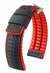 HIRSCH ROBBY 22mm borjúbõr kaucsuk óraszíj (0912094050-4-22)