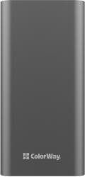 ColorWay CW-PB200LPH3GR-PDD Powerbank USB-C / Lighting 20000 mAh 22, 5 W - Szürke