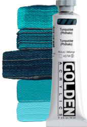 Golden Artist Colors Heavy Body Akril festék Turquoise (Phthalo) 59 ml 1 db (0001390-2)