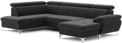 Cotta CATANIA balos sarok ülőgarnitúra, tárolóval, balos, grafit C690698AURO. OTM KLEIN-2.5F-REC/BK (CT0008)
