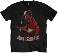 Jimi Hendrix Orange Kaftan Black L Ing (JHXTS17MB03)