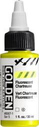 Golden Artist Colors High Flow Akril festék Fluorescent Chartreuse 30 ml 1 db (0008567-1)