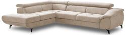 Cotta BRESCIA kinyitható L-alakú balos sarokülőgarnitúra, bézs, tárolóval C681663 FAMOUS OTM/BK-3F (CT0024)