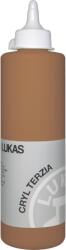 LUKAS Cryl Terzia Plastic Bottle Akril festék Raw Sienna 500 ml 1 db (748920500)