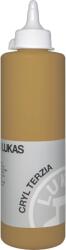 LUKAS Cryl Terzia Plastic Bottle Akril festék Yellow Ochre 500 ml 1 db (748310500)