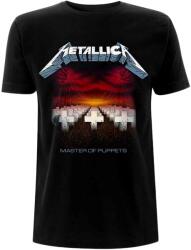 Metallica Master of Puppets Tracks Black S Ing (METTS23MB01)