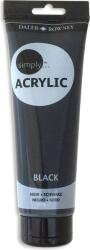 Daler-Rowney Simply Akril festék Black 250 ml 1 db (126250026)
