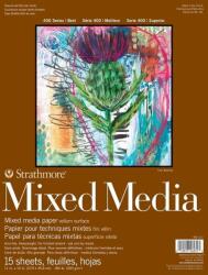 Strathmore 400 Series Mixed Media Vázlatfüzet 15 28 x 36 cm 300 g (P462-111-4)