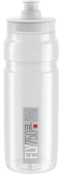 Elite Fly műanyag kulacs, 750 ml, csavaros, átlátszó