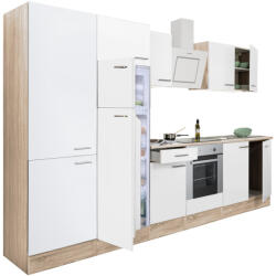 Leziter Yorki 330 konyhabútor alsó sütős, felülfagyasztós hűtős kivitelben (L330STFH-SUT-PSZ-FF)