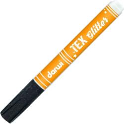 Darwi Tex Fabric Glitter Marker Маркер за текстил Black 6 ml 1 бр (<![CDATA[DA0140013100C]]>)