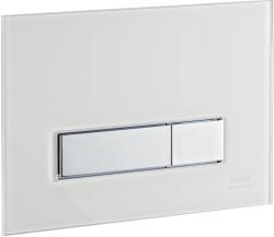 Kronenbach Plantec 2.0 öblítő gomb WC-hez fényezett króm-fehér KB829011904 (KB829011904)